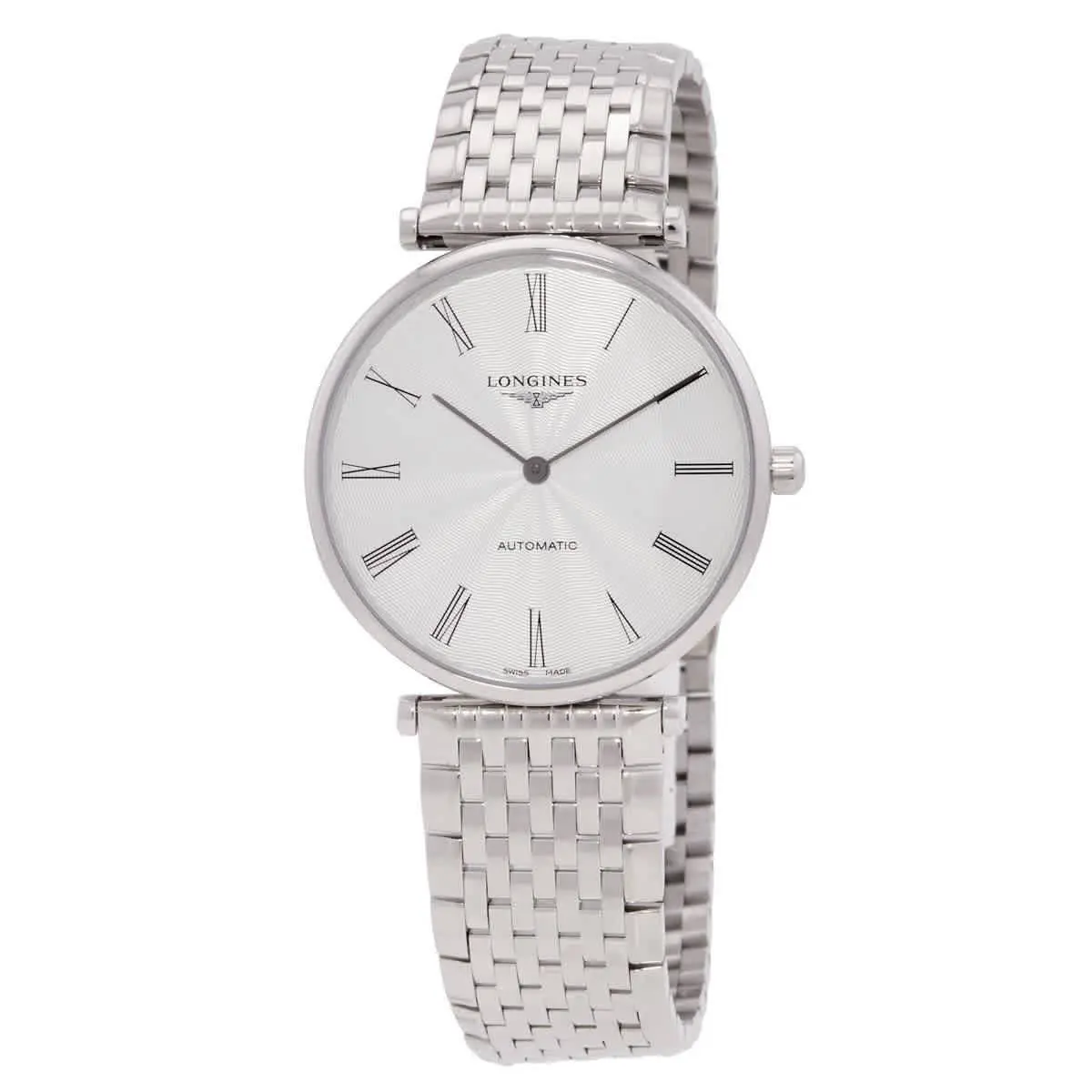 Longines La Grande Automatic Silver Dial Men`s Watch L4.918.4.71.6