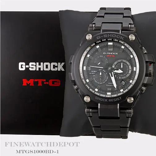 G-shock Men`s Stainless Steel Mt-g Series Watch MTGS1000BD-1A by Casio