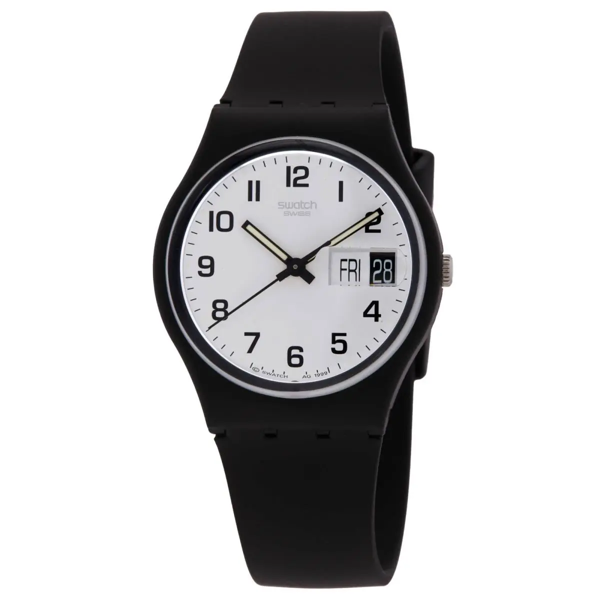 Swatch Once Again Quartz White Dial Unisex Watch GB743-S26