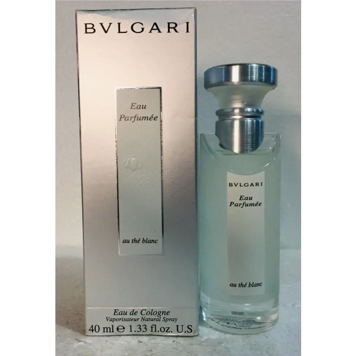 Eau Parfumee au The Blanc Bvlgari Unisex Eau de Cologne 40ml in Unsealed Box