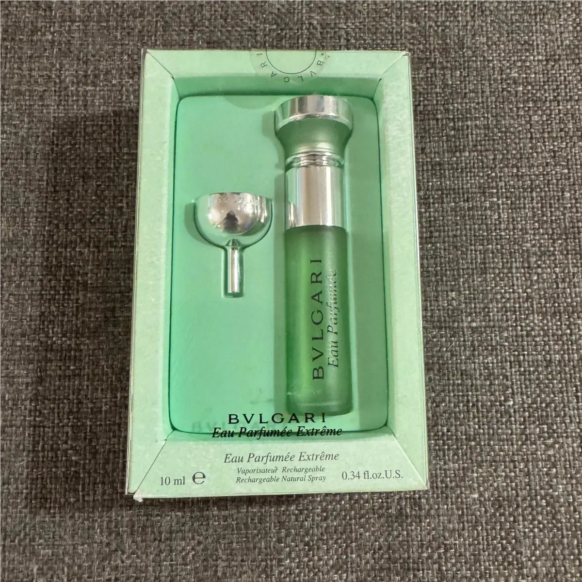 Bvlgari Eau Parfumee Extreme Rechargeable Spray 10ml/.34 oz