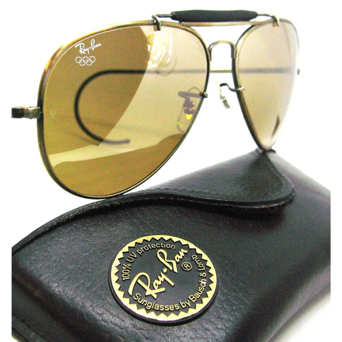 Ray-ban Usa Vintage B L Nos The General RB50 Olympics Aviator Rare Sunglasses