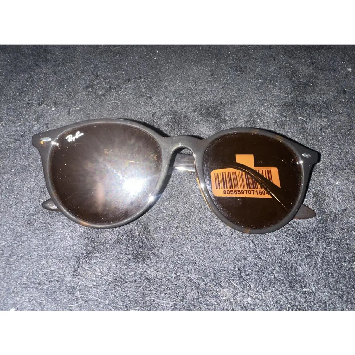 Ray-ban Women`s RB4305 53mm Polarized Round Sunglasses