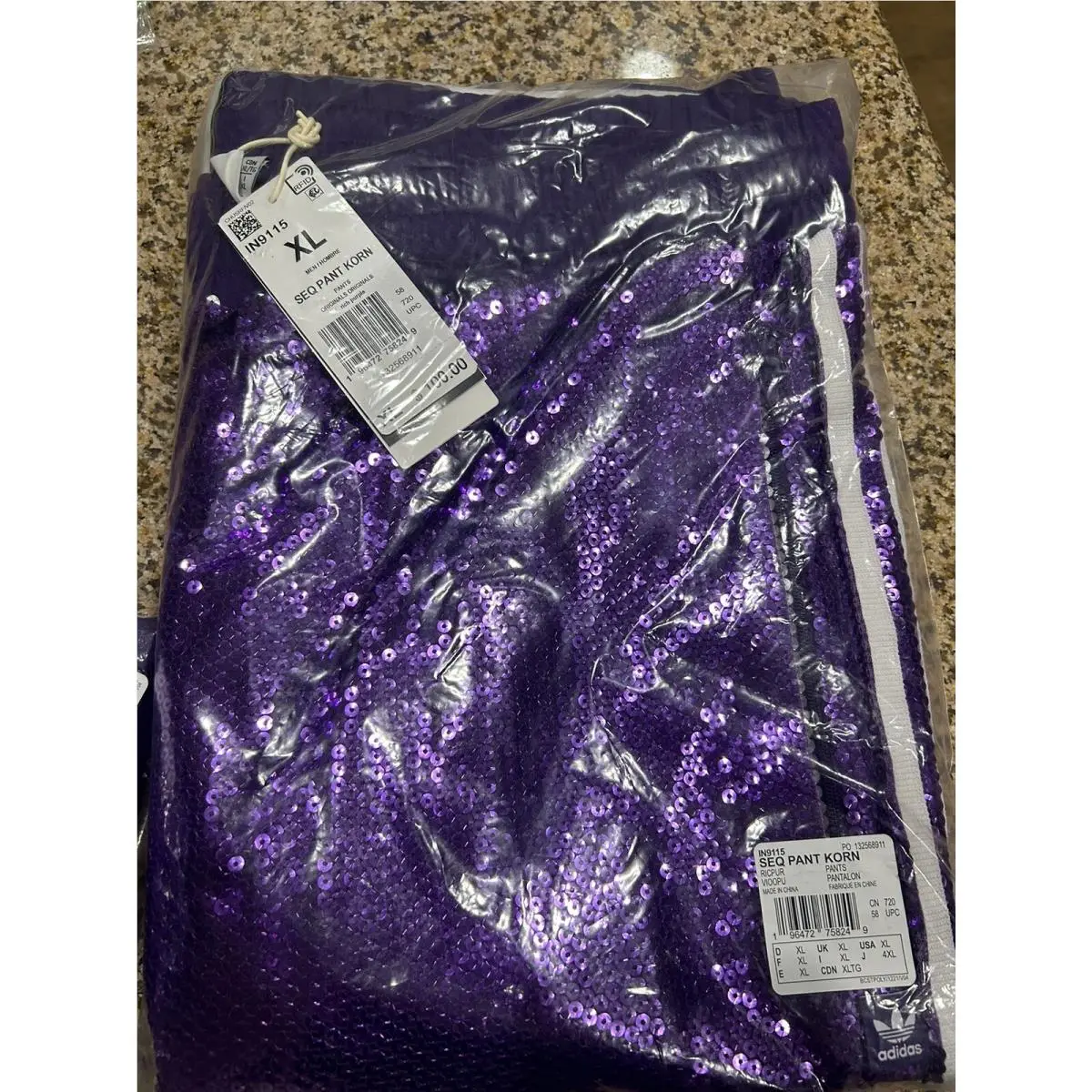 Adidas clothing - Purple 4