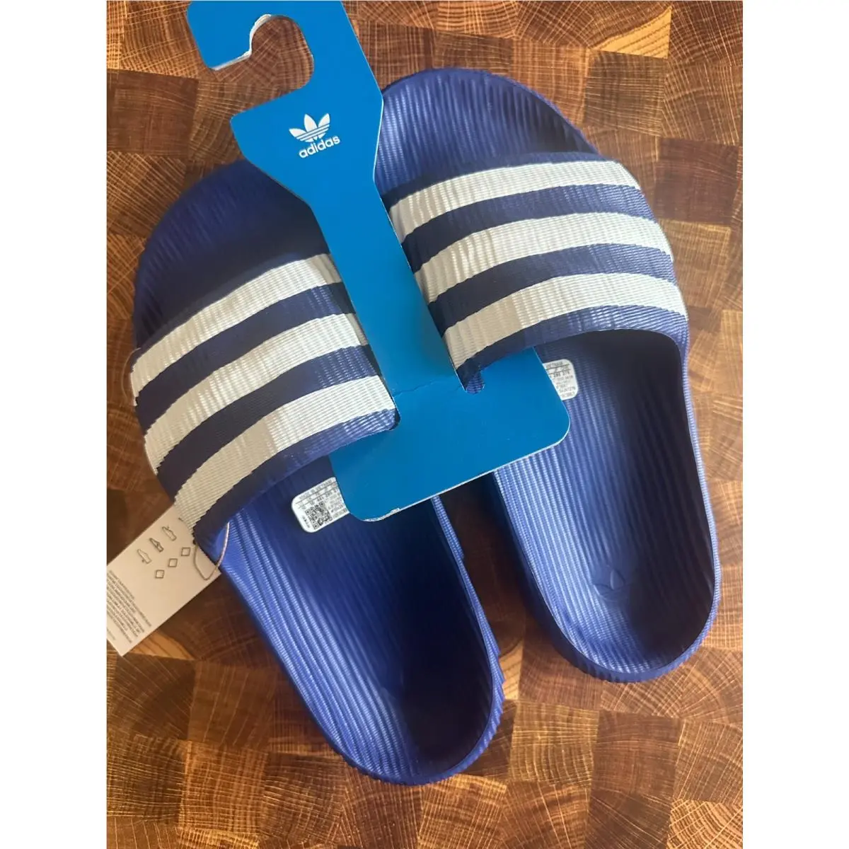 Adidas Adilette 22 Slide Slippers `royal Blue` - IF3667 Size US 11 Mens
