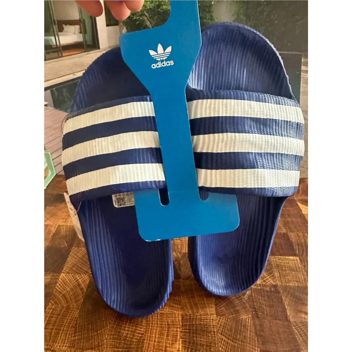 Adidas shoes - adidas Adilette - Adilette - Blue 3