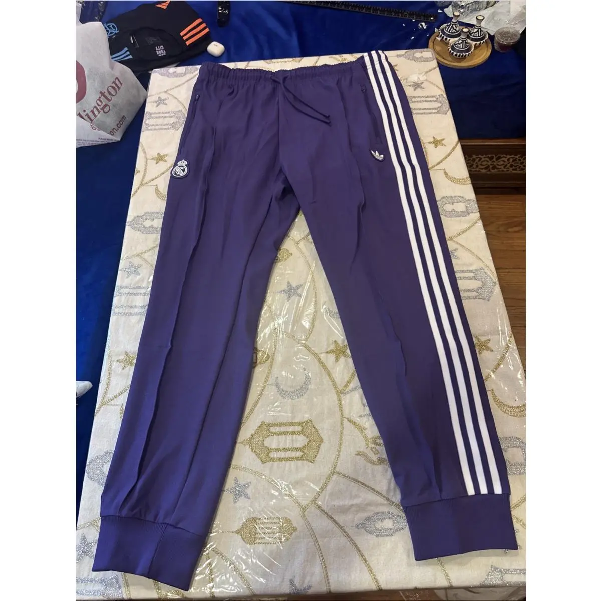 Adidas Real Madrid Terrace Icon Track Pant JF2579 Men’s Size XL