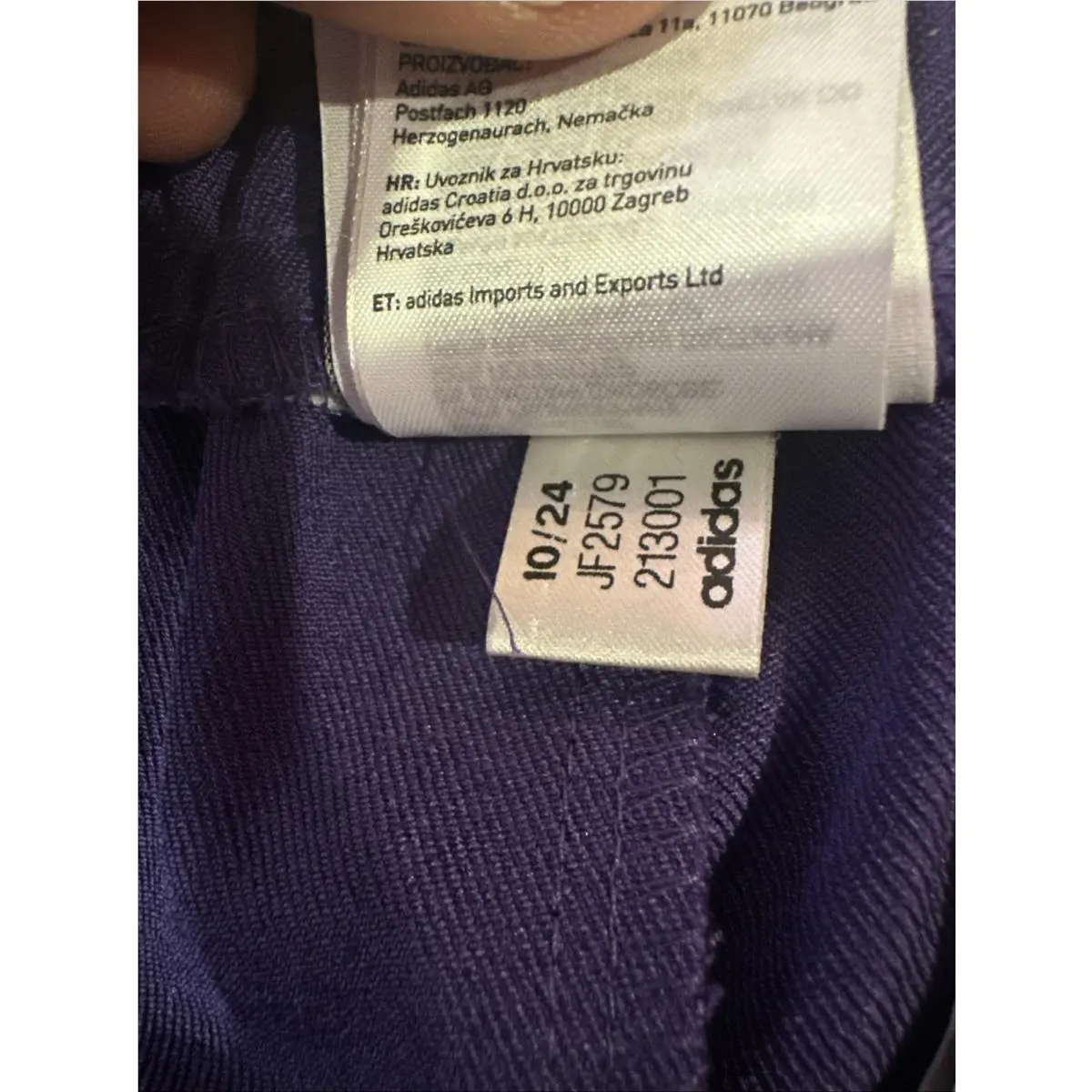 Adidas clothing - Adidas - JF2579 - Legend Ink (UPC: 0196476939927) 10