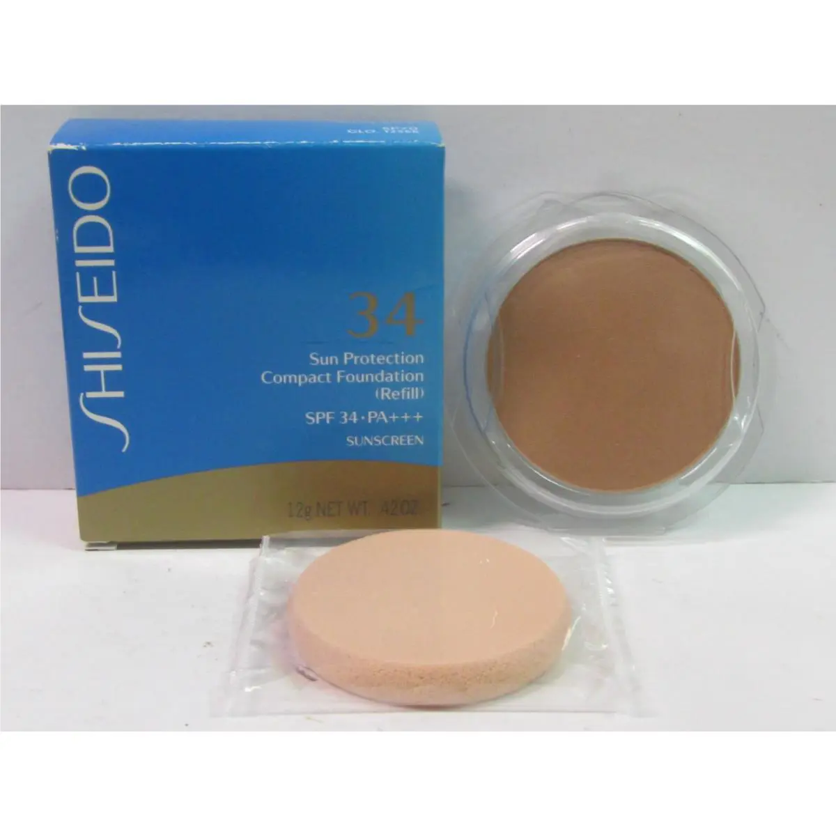 Shiseido Sun Protection Compact Foundation Refill Spf 34 Pa+++ Color SP70