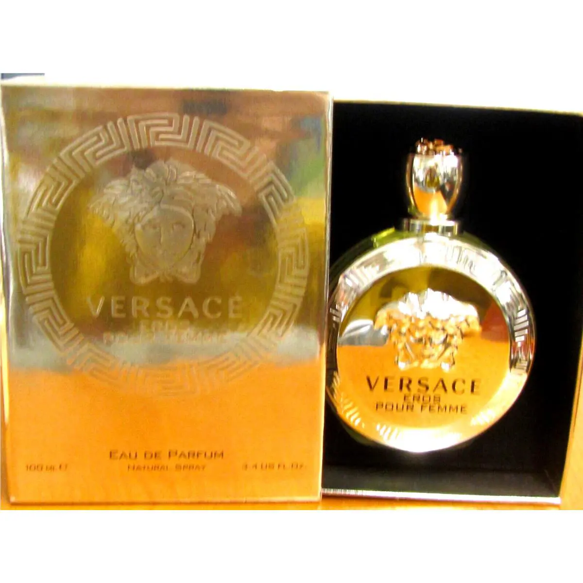 Eros Pour Femme Versace Perfume Women 3.4oz Eau De Parfum Spray