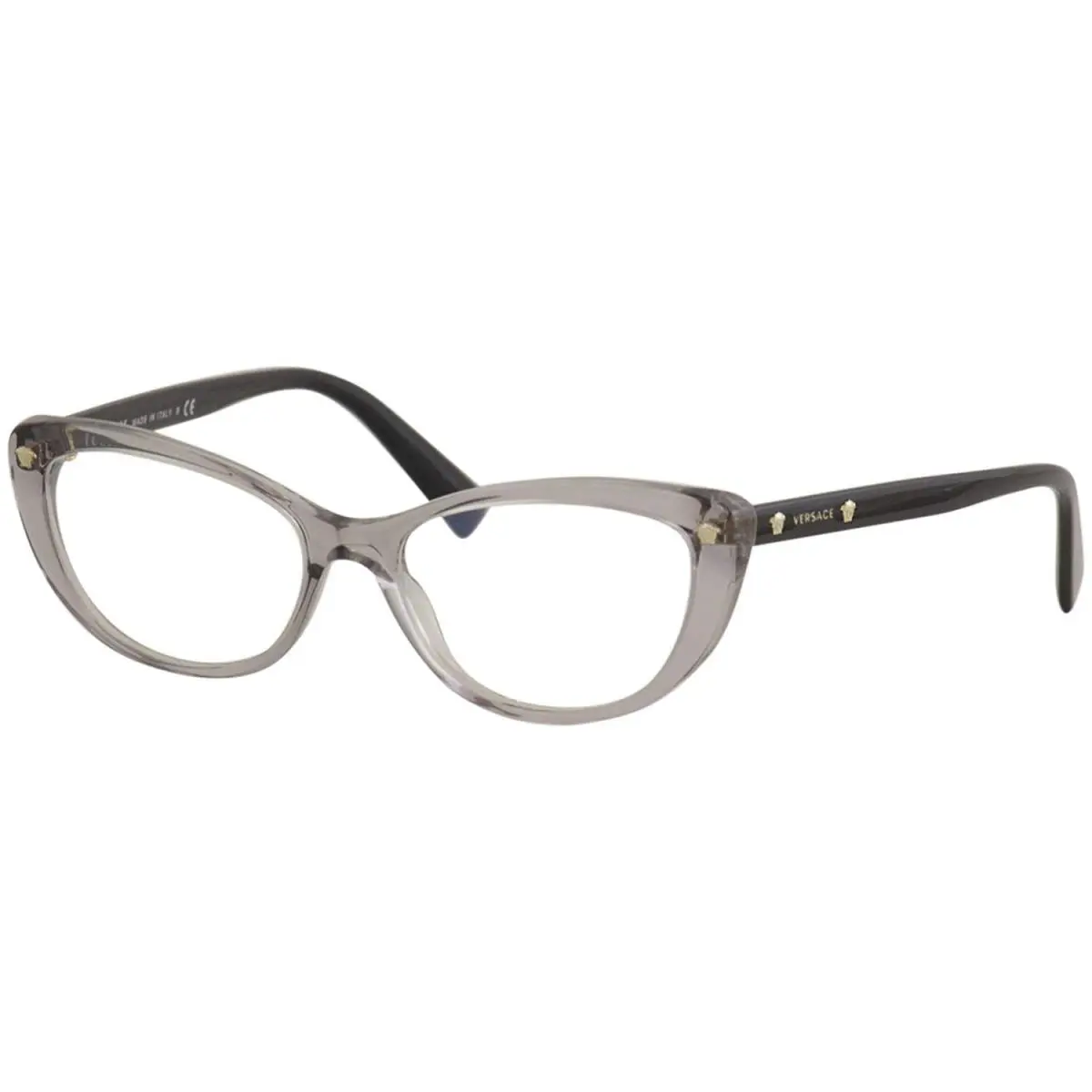 Versace Eyeglasses VE3258 593 53mm Transparent Grey / Demo Lens