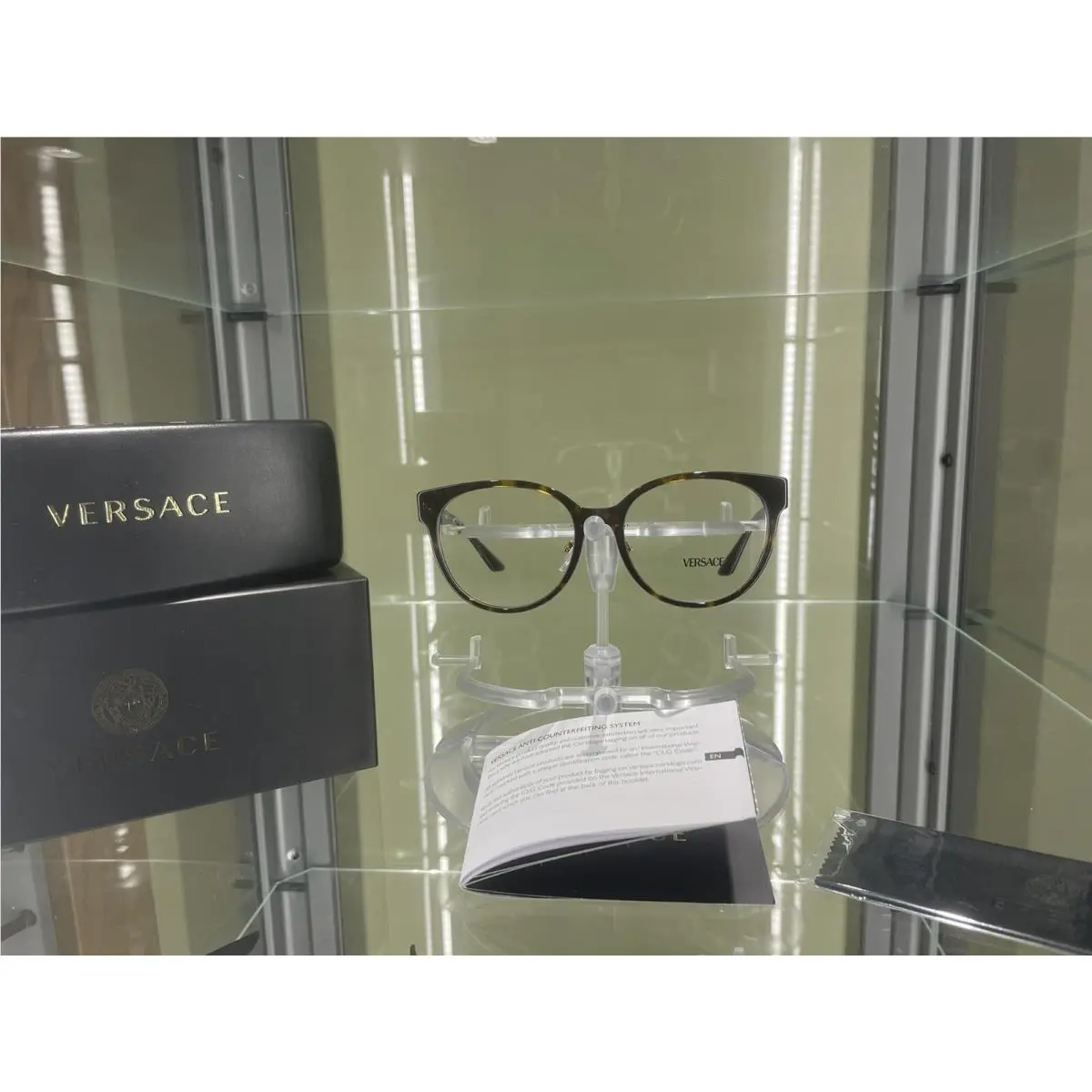 Versace VE3302D Women’s Havana Eyeglasses Frames 54mm 17mm 140mm - 5322
