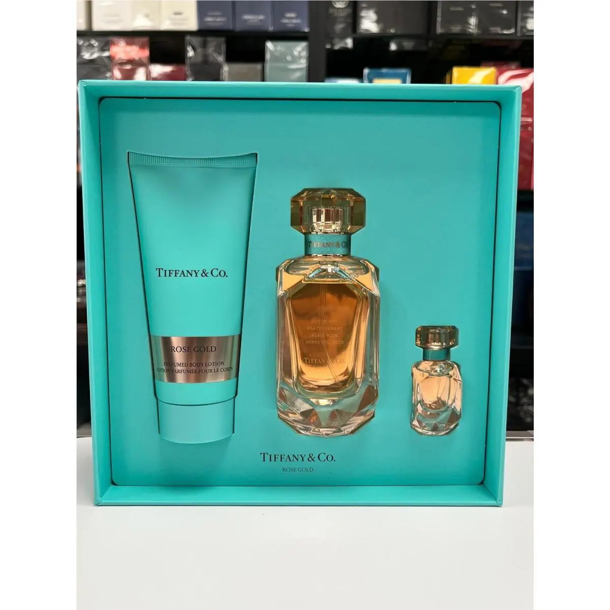 Tiffany Co. Rose Gold 3 Piece Set Eau de Parfum For Women