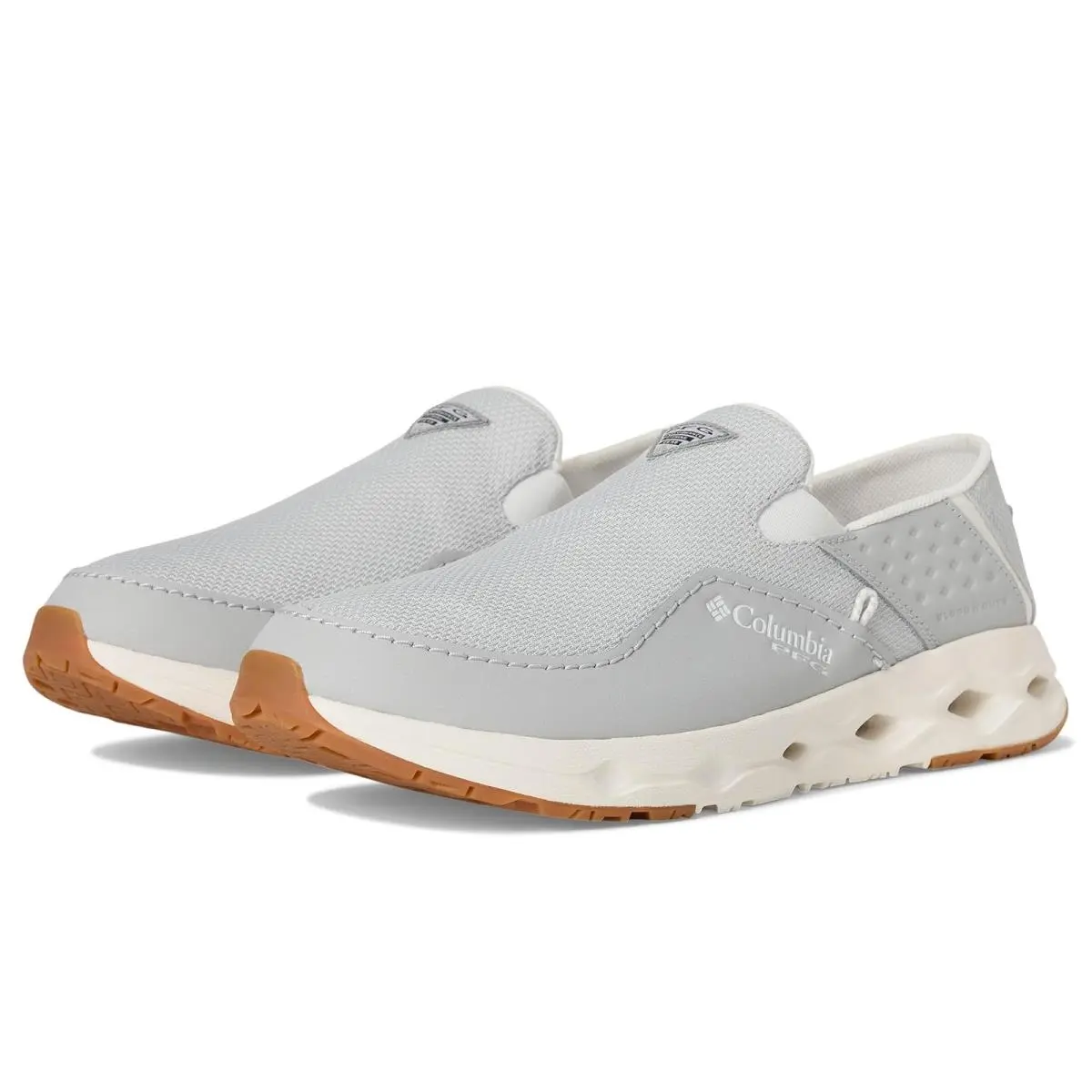 Man`s Sneakers Athletic Shoes  Bahama X Slip-on Grey Ice/Sea Salt by Columbia