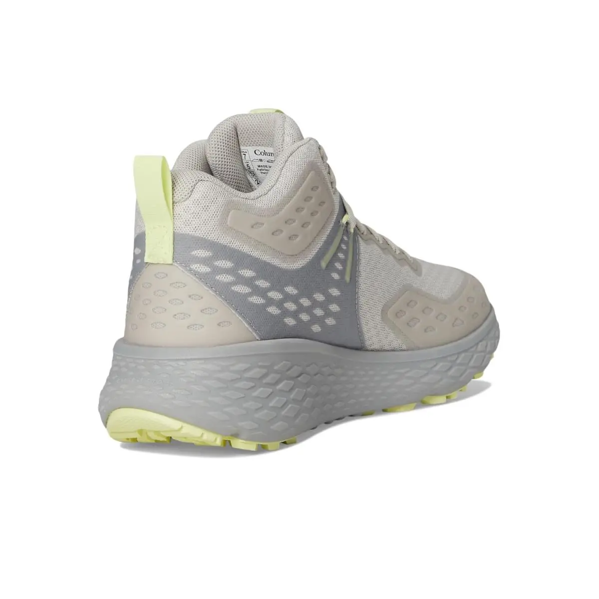 Columbia shoes - Cloud Grey/Citron Haze 10