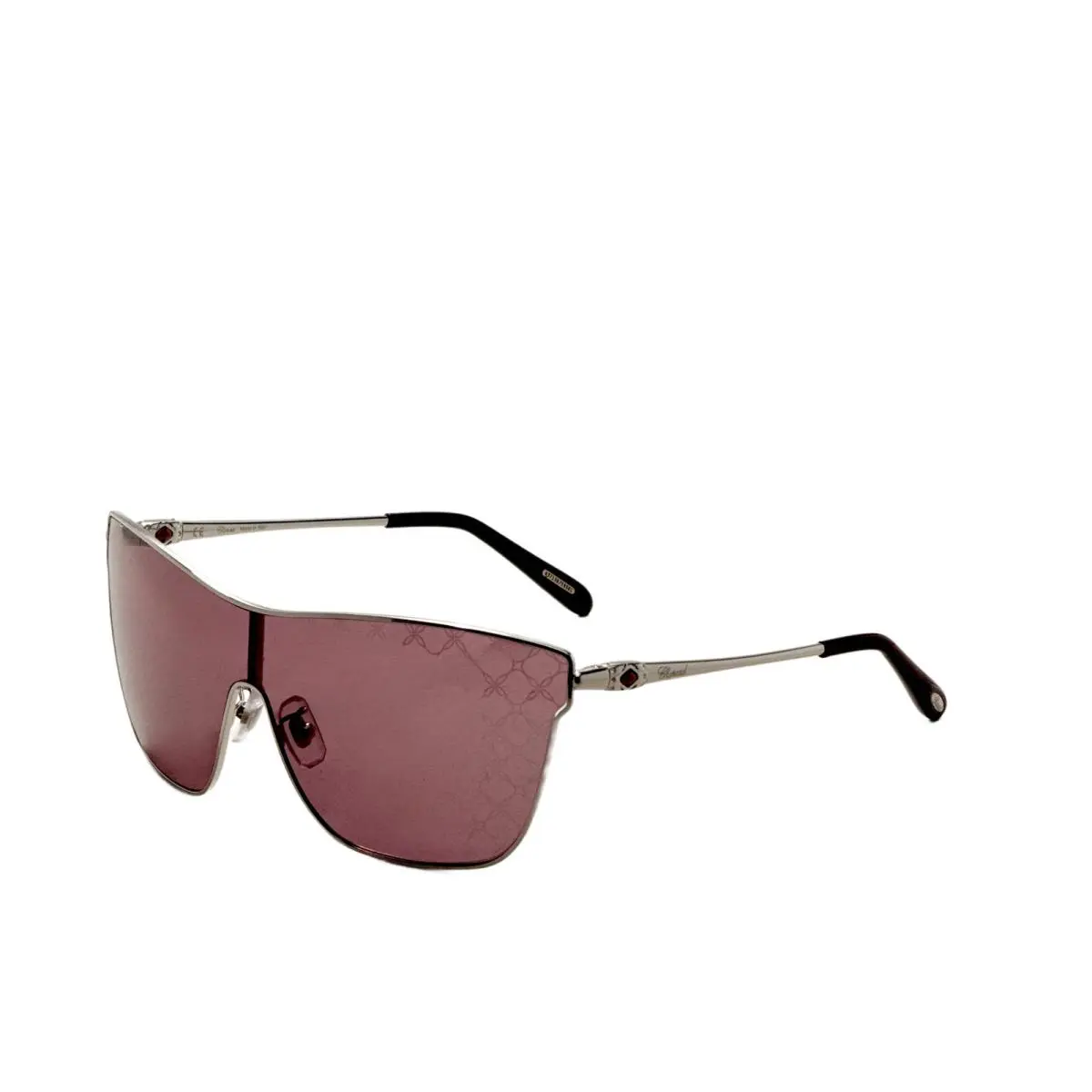Chopard Women`s 99mm Silver Sunglasses SCHC20S99579L