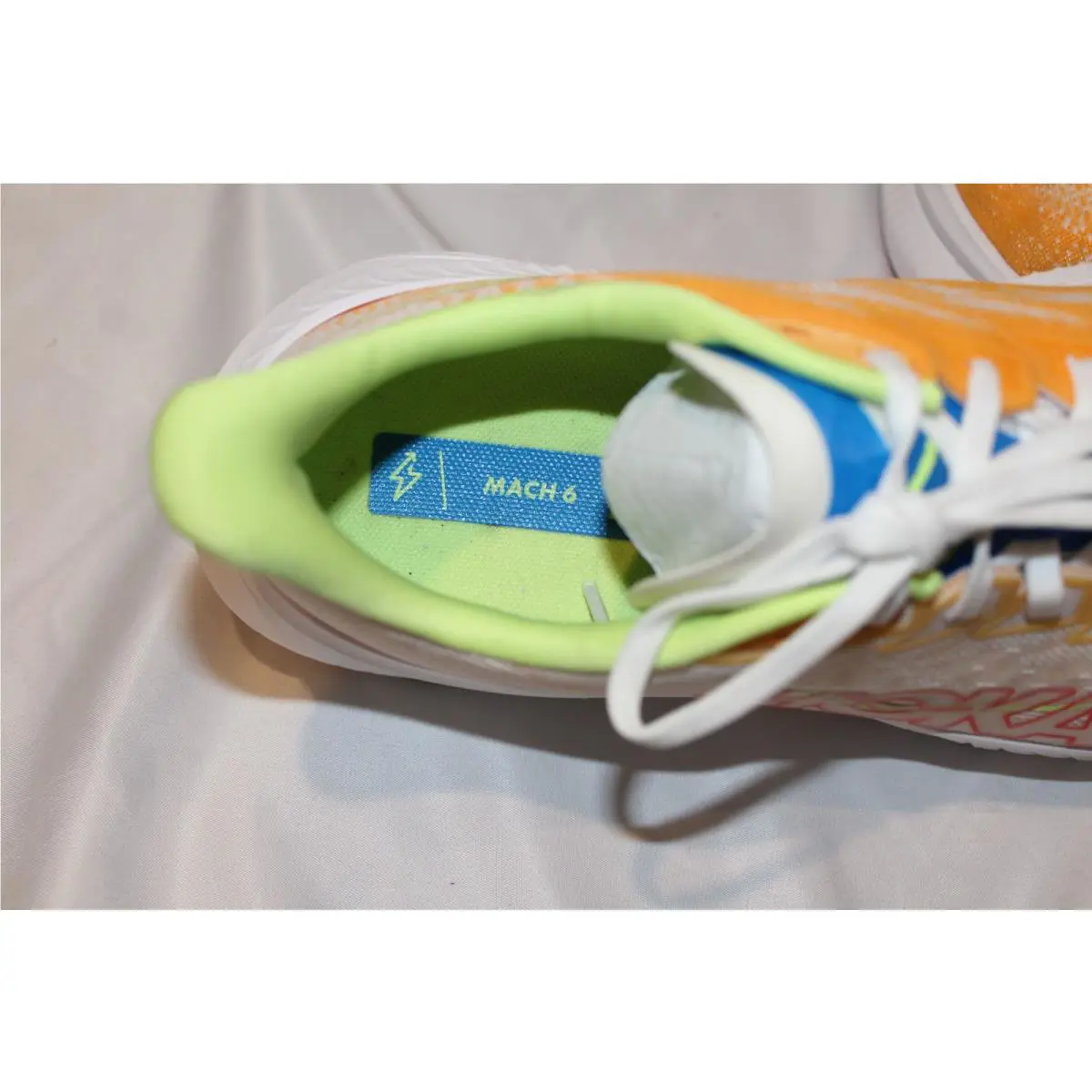 Hoka shoes - WHITE ORANGE 3
