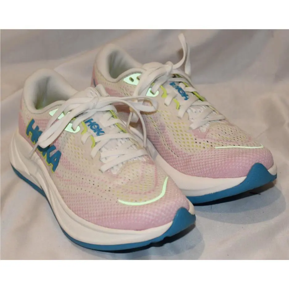 Hoka shoes - WHITE PINK 1
