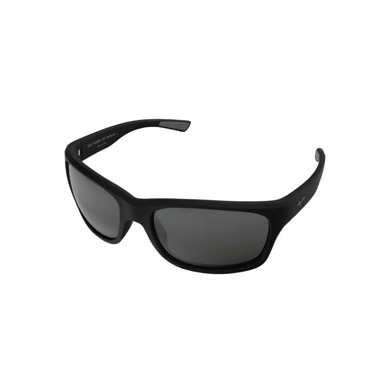 Maui Jim Anoi Noi Men`s Polarized Sunglasses Matte Black MJ0681S-001