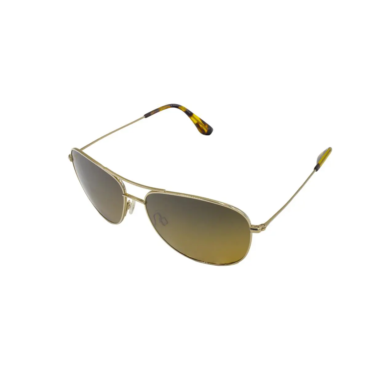 Maui Jim Cliff House Men`s Polarized Sunglasses Gold MJ0247S-003 - Frame: Gold, Lens: HCL® Bronze