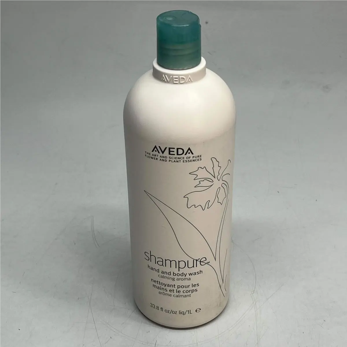 Aveda Shampure Hand Body Wash Derived From Babassu Nut Soothing Formula 33.8Oz