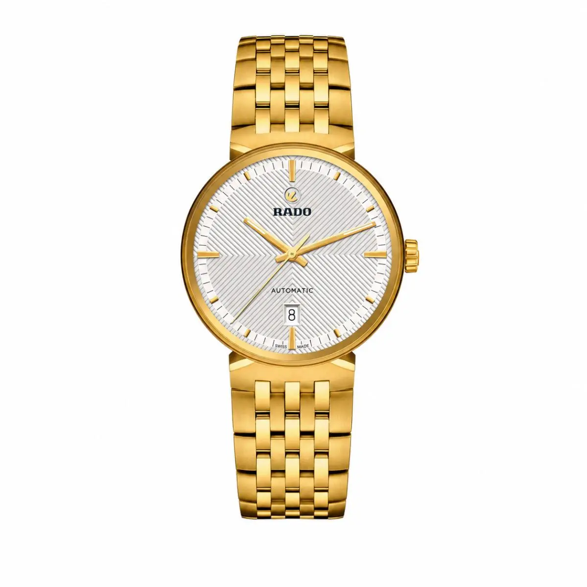 Florence Auto R48904013 Silver/white Embossed Pattern Dial by Rado