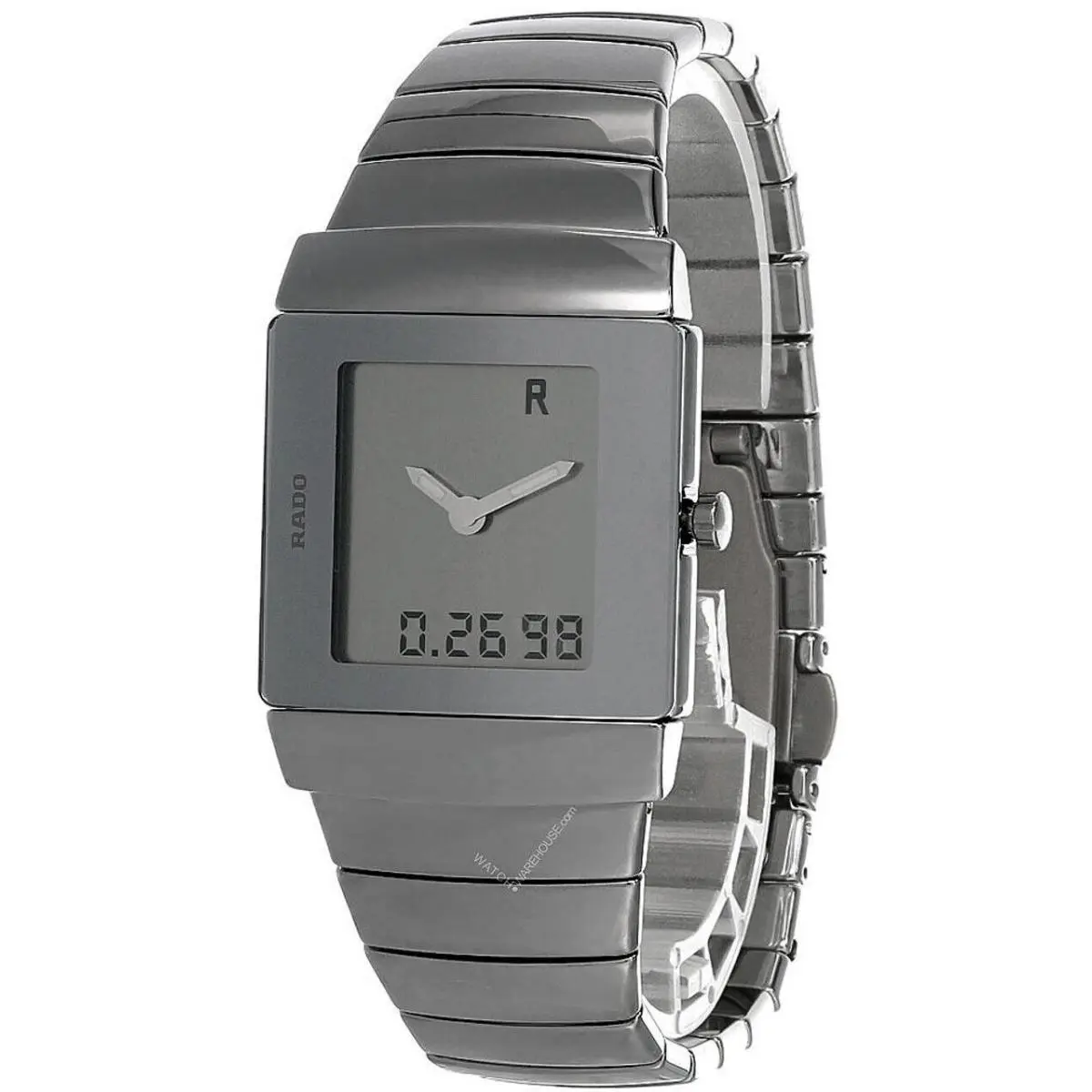 Diastar Digital High-tech Ceramic Bracelet Men`s Watch 193.0433.3 by Rado