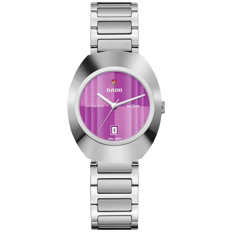 Diastar 30mm Auto Purple Dial Women`s Watch R12170333 by Rado