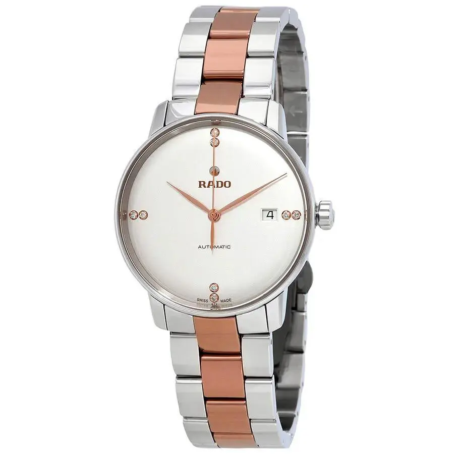 Coupole Classic Automatic Silver Dial Men`s Watch R22860722 by Rado