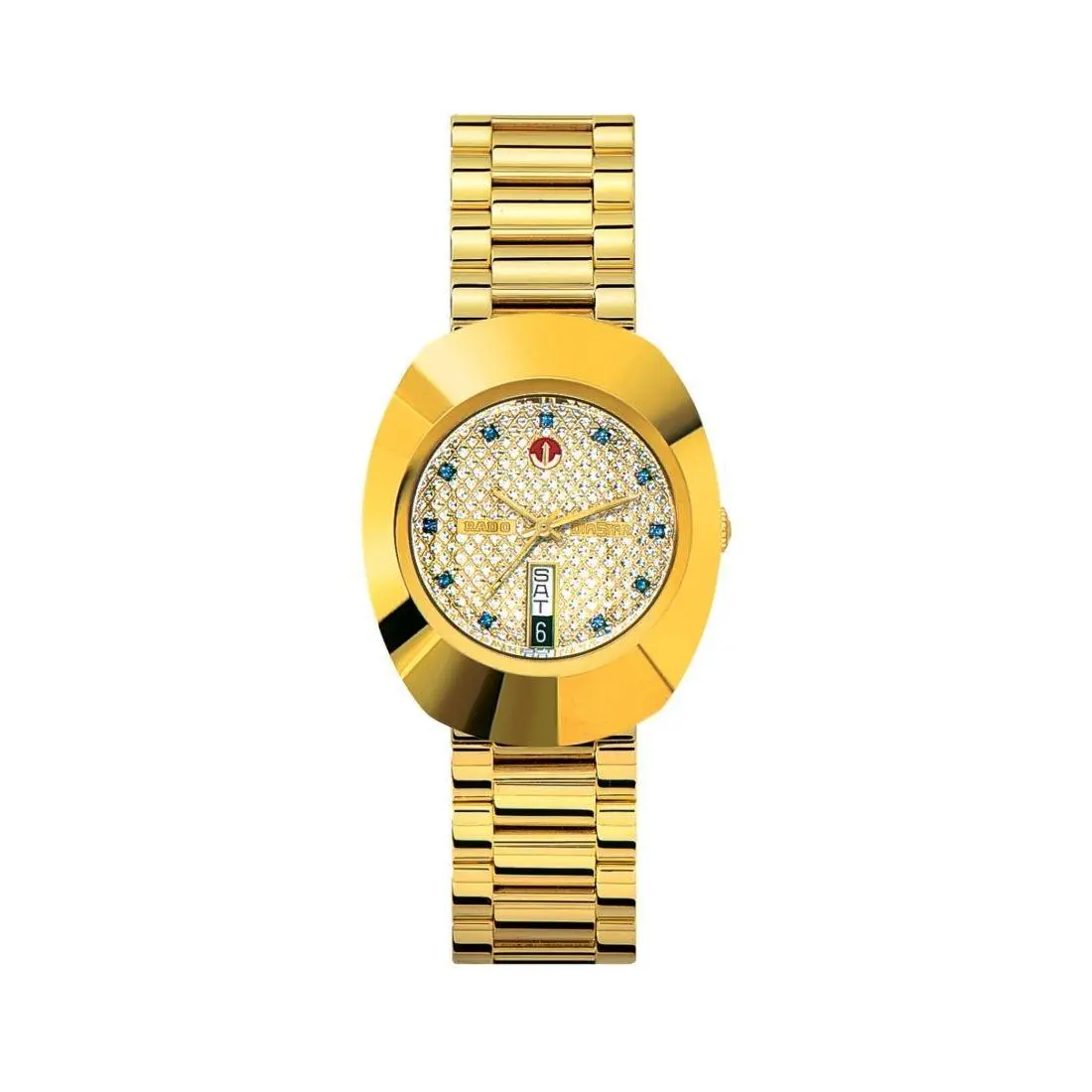 The Men`s Blue Diamond Automatic Watch R12413314 by Rado