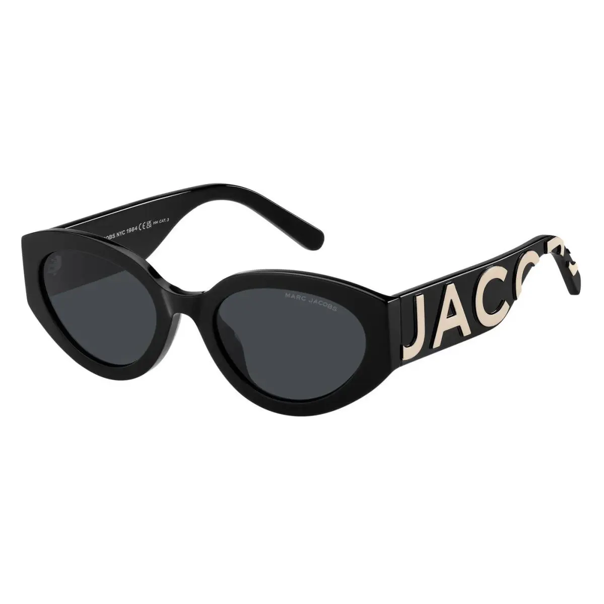 Marc Jacobs Marc 694/G/S 694 Black White/grey 54/21/145 Women Sunglasses