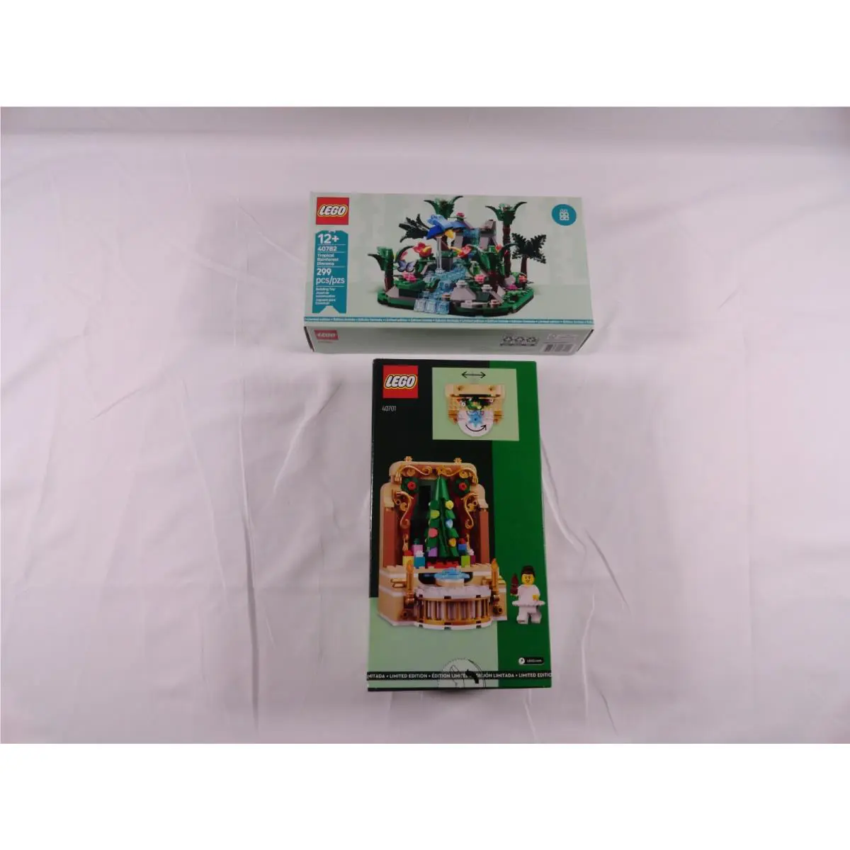 Legos Tropical Rain Forest 40782 / Legos Ballerina Nutcracker 40701 - LE