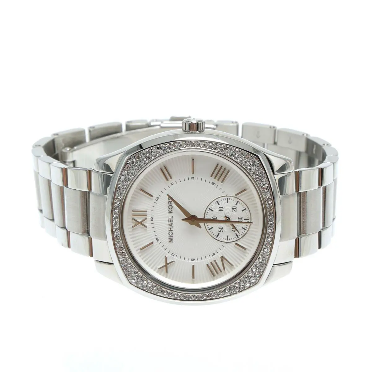 Women`s Michael Kors MK6133 Bryn Stainless Steel Glitz Watch F1816