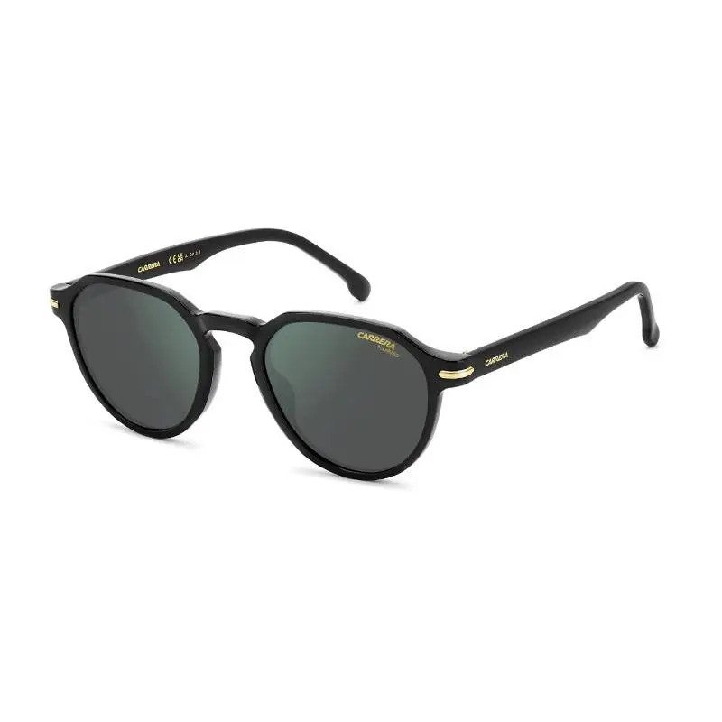 Carrera 314/S 0807 Q3 Black/green Polarized 50-20-145 Sunglasses
