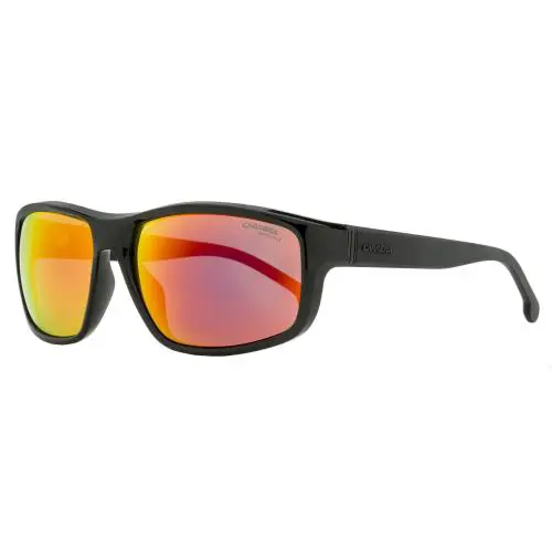 Sporty Rectangular Sunglasses 8038/S Oituz Black 61mm by Carrera