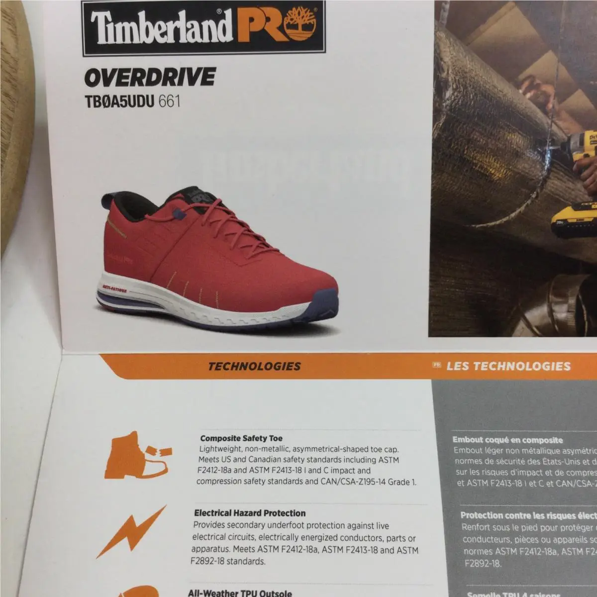 Timberland shoes - Timberland PRO Overdrive - PRO Overdrive - Pink 10