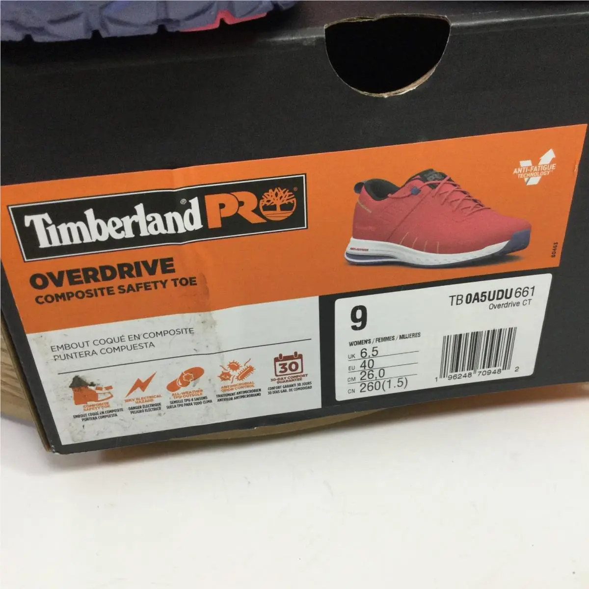Timberland shoes - Timberland PRO Overdrive - PRO Overdrive - Pink 5
