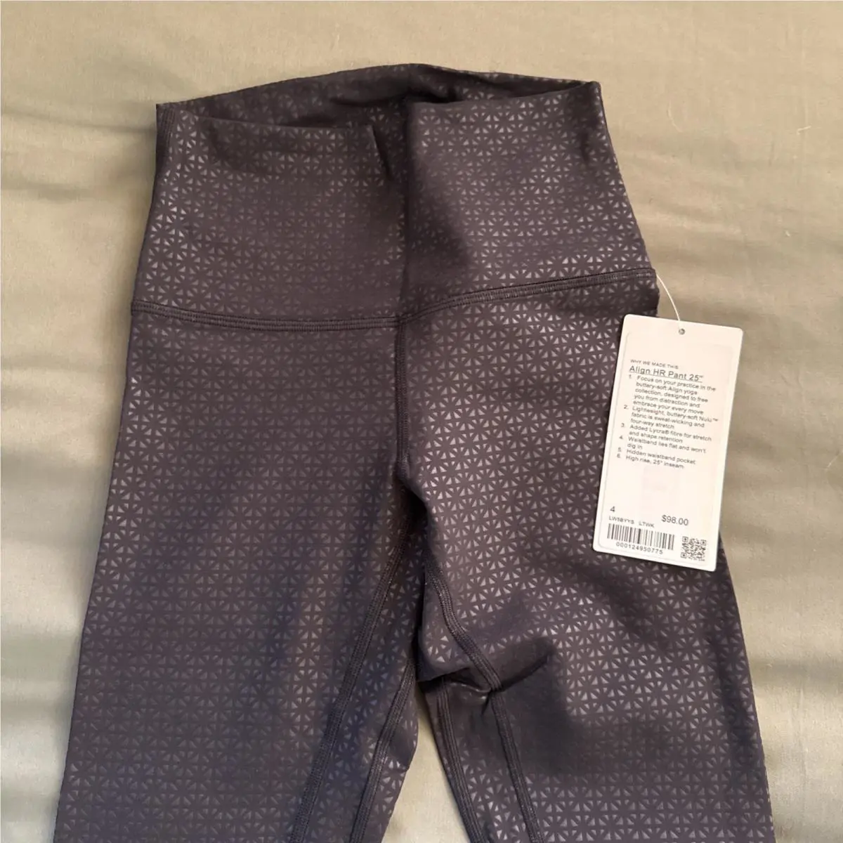 Lululemon clothing - Diverge Emboss Black 0
