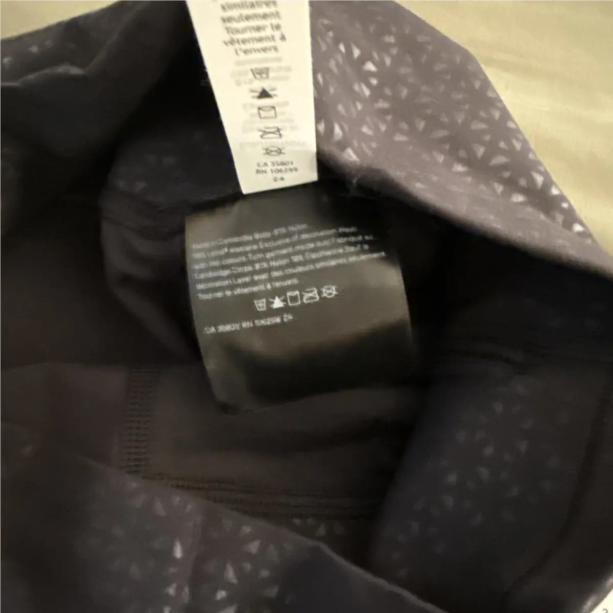 Lululemon clothing - Diverge Emboss Black 4