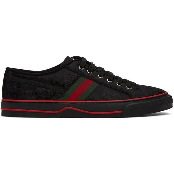 Gucci Black `gucci Tennis 1977` Off The Grid Sneakers