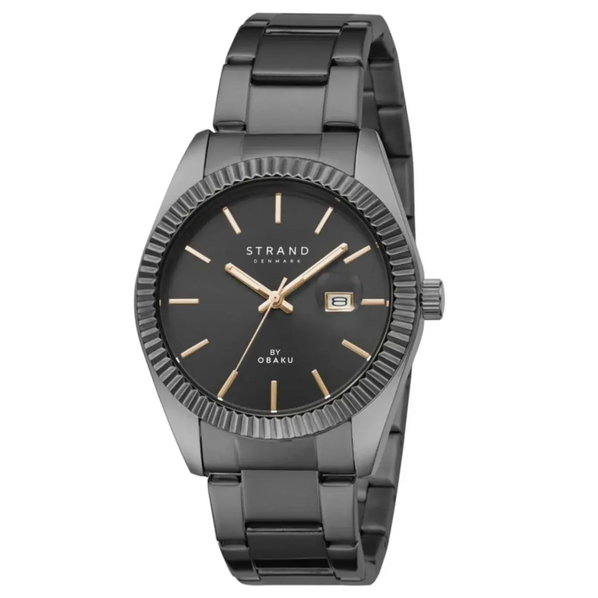 Women`s Wellington Black Dial Watch - S721LDBBSB-DS by Obaku
