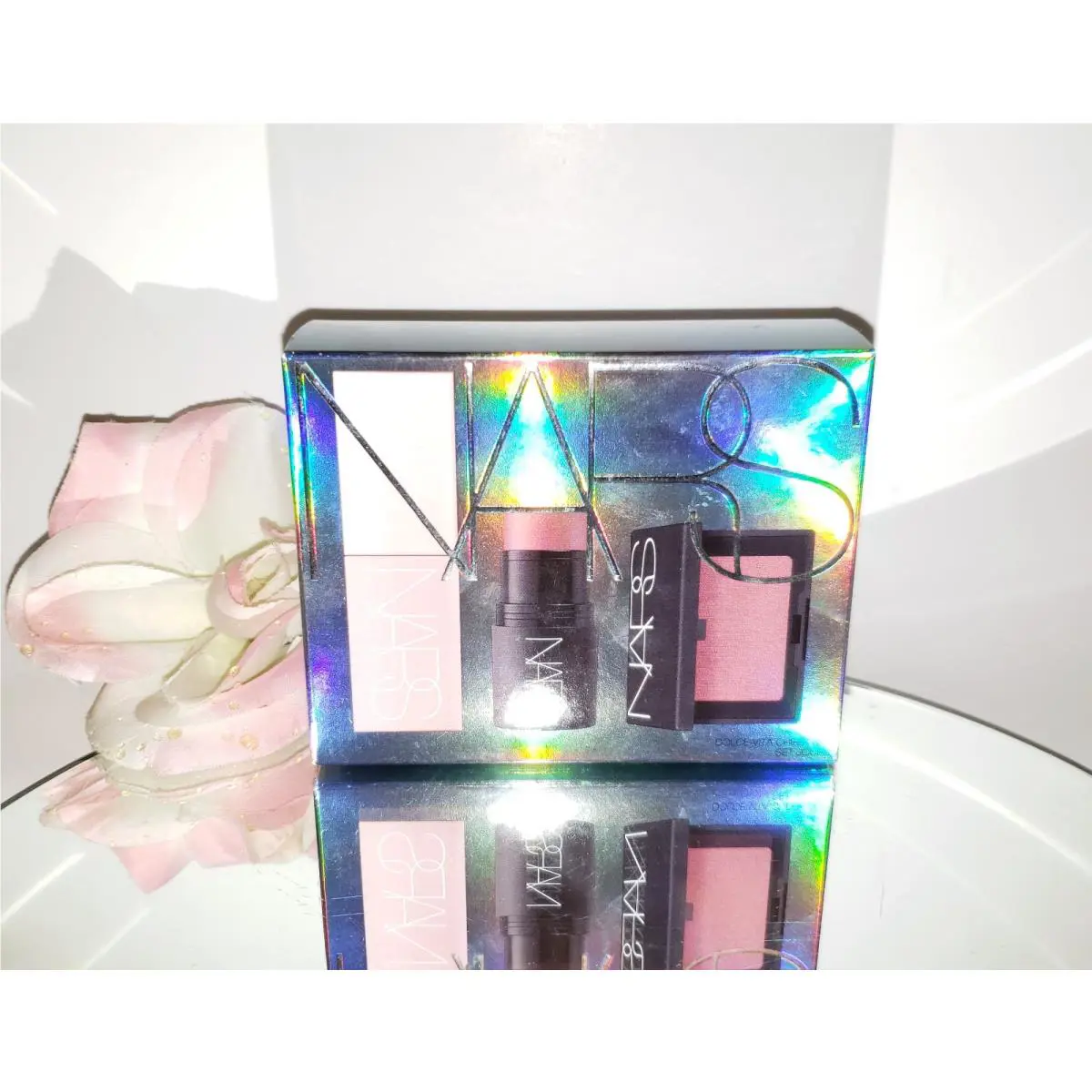 Nars Dolce Vita 3pc Cheek Set Kit Liquid Blush Powder Blush The Multiple