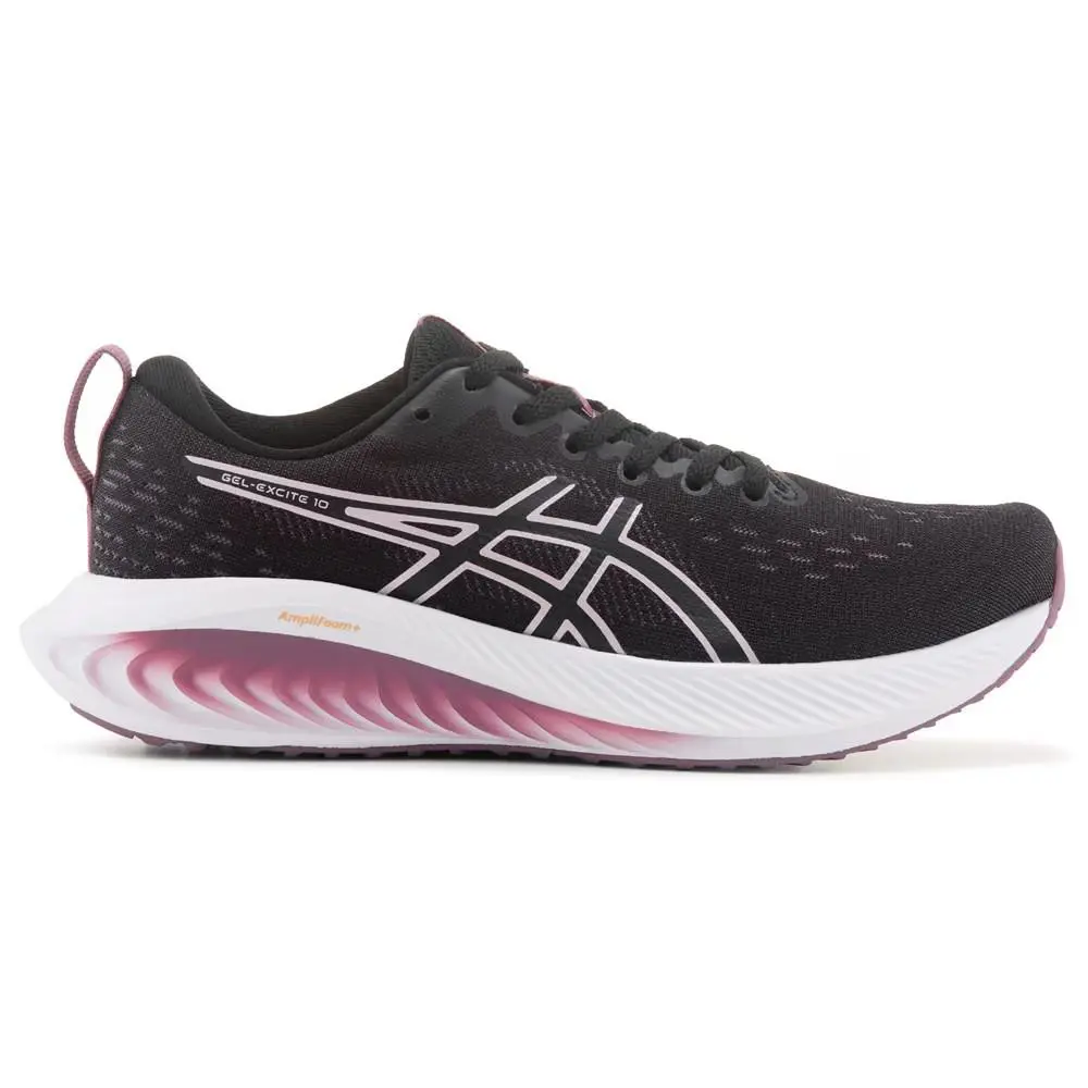 Asics Gel Excite 10 Comfort Running Shoes Training Sneaker Women`s 1012B418-007 - Black/Watershed Rose