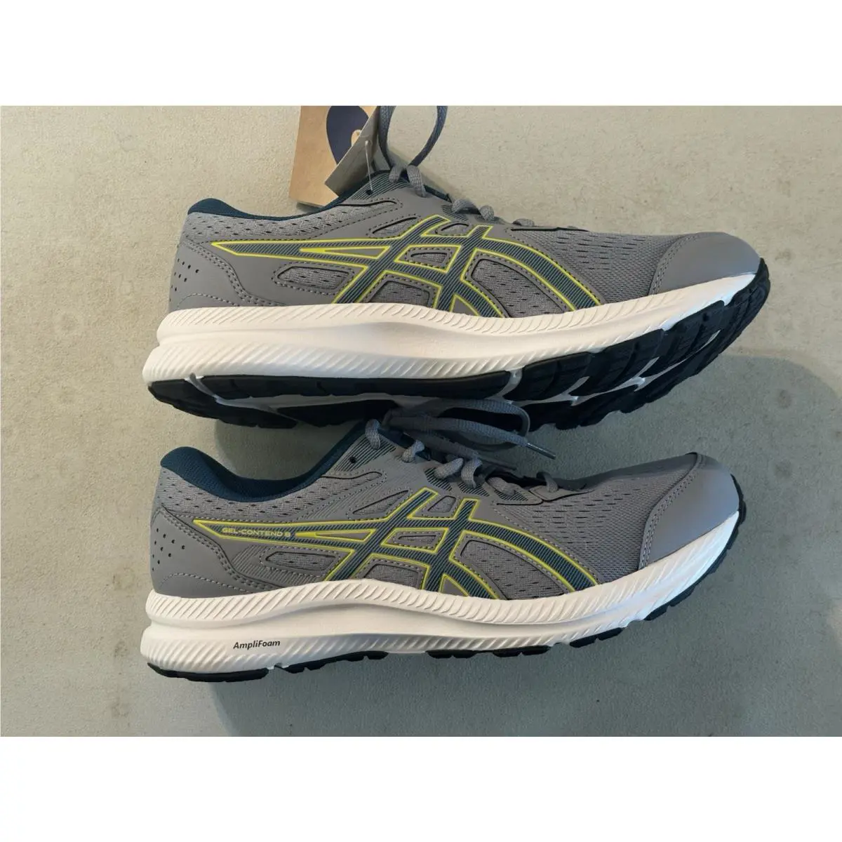Asics shoes - ASICS GEL-Contend 8 - Yellow (UPC: 0197298120944) 1