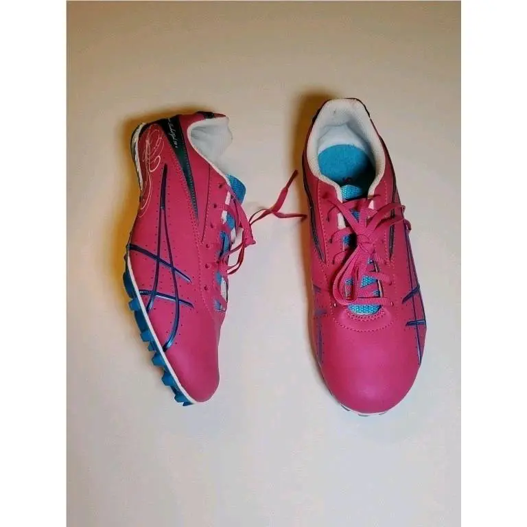 Asics shoes - ASICS Hyper RocketGirl SP 4 - G153Y - Multicolor Hot Pink Electric Blue White 0