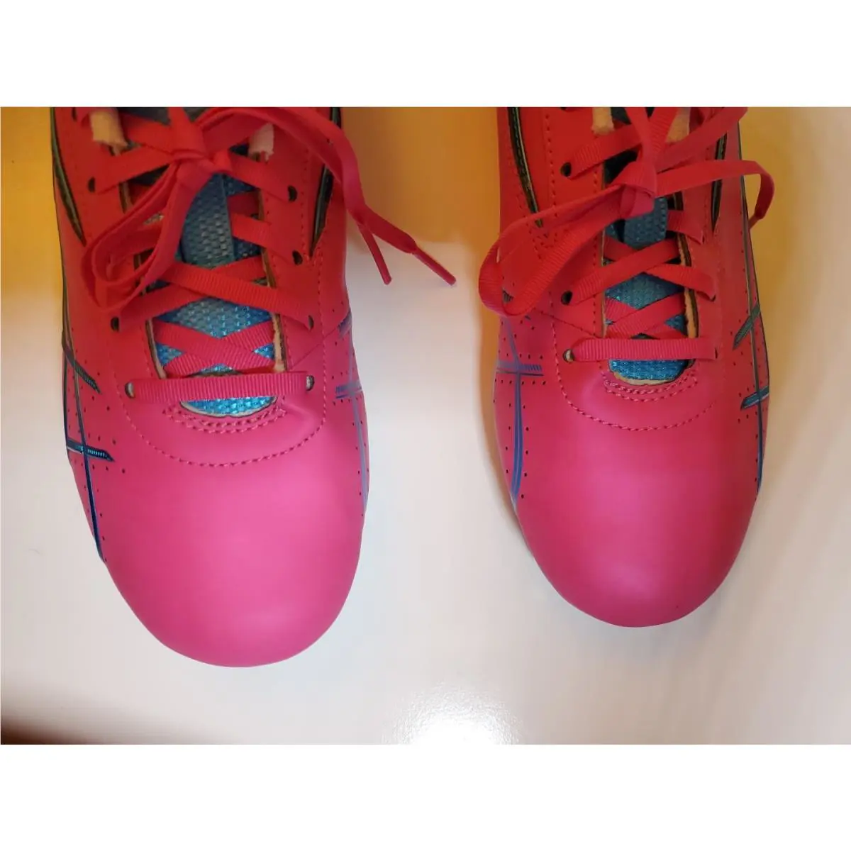 Asics shoes - ASICS Hyper RocketGirl SP 4 - G153Y - Multicolor Hot Pink Electric Blue White 2