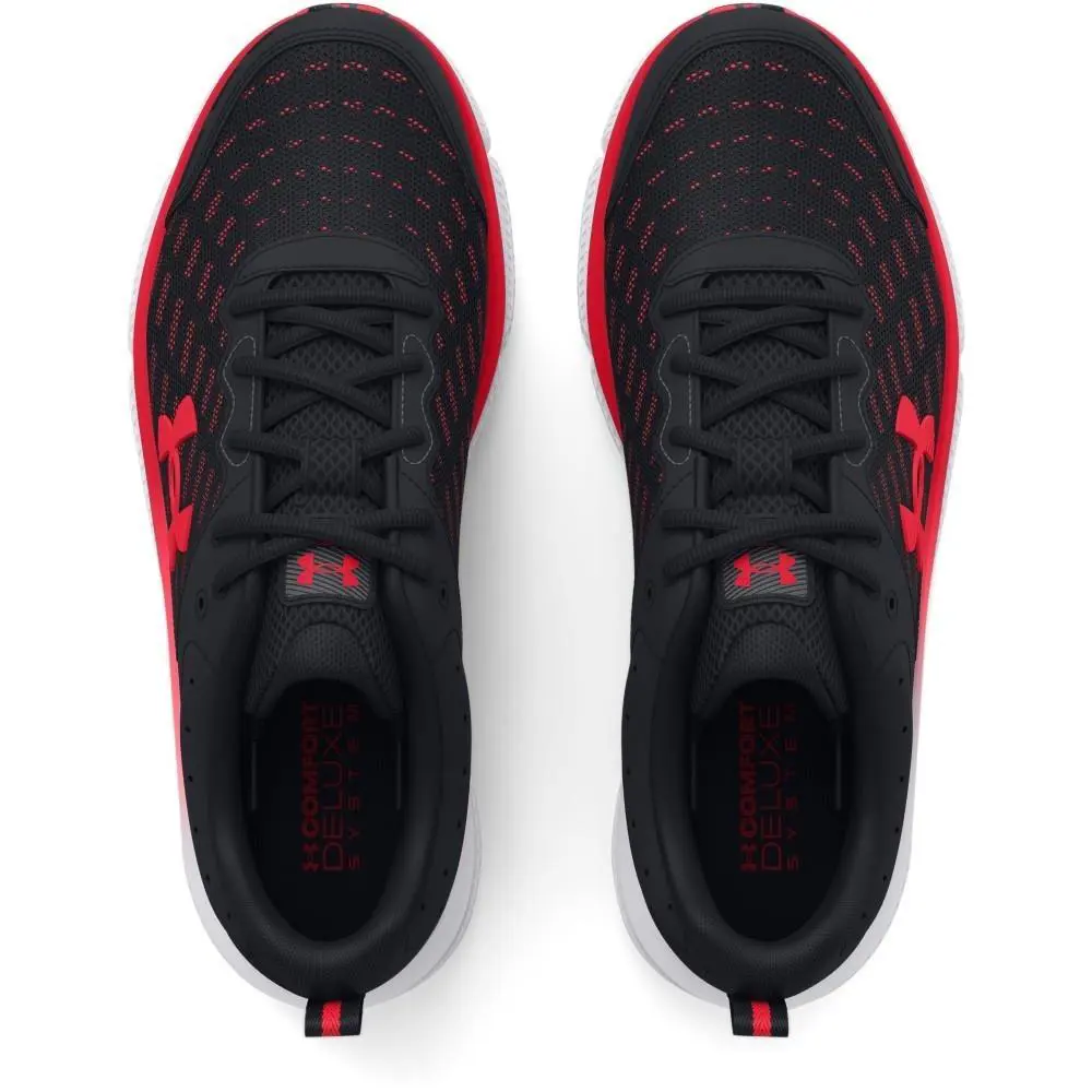 Under Armour shoes - Under Armour Charged Assert 10 - 3026175-006 - Black/Black/Red 1
