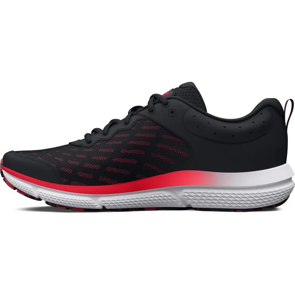 Under Armour shoes - Under Armour Charged Assert 10 - 3026175-006 - Black/Black/Red 2