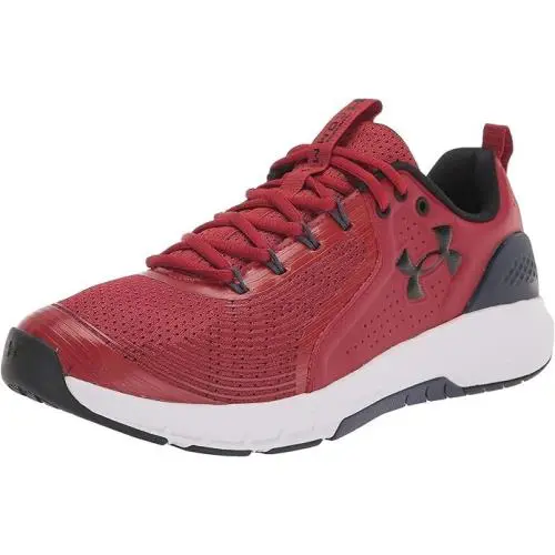 Under Armour Charged Commit TR 3 Running Comfort Sneaker Men`s 3023703-601 - Red/Gray/White