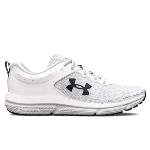 Under Armour Charged Assert 10 4E Extra Wide Comfort Sneaker Men`s 3026176-102 - White/Black